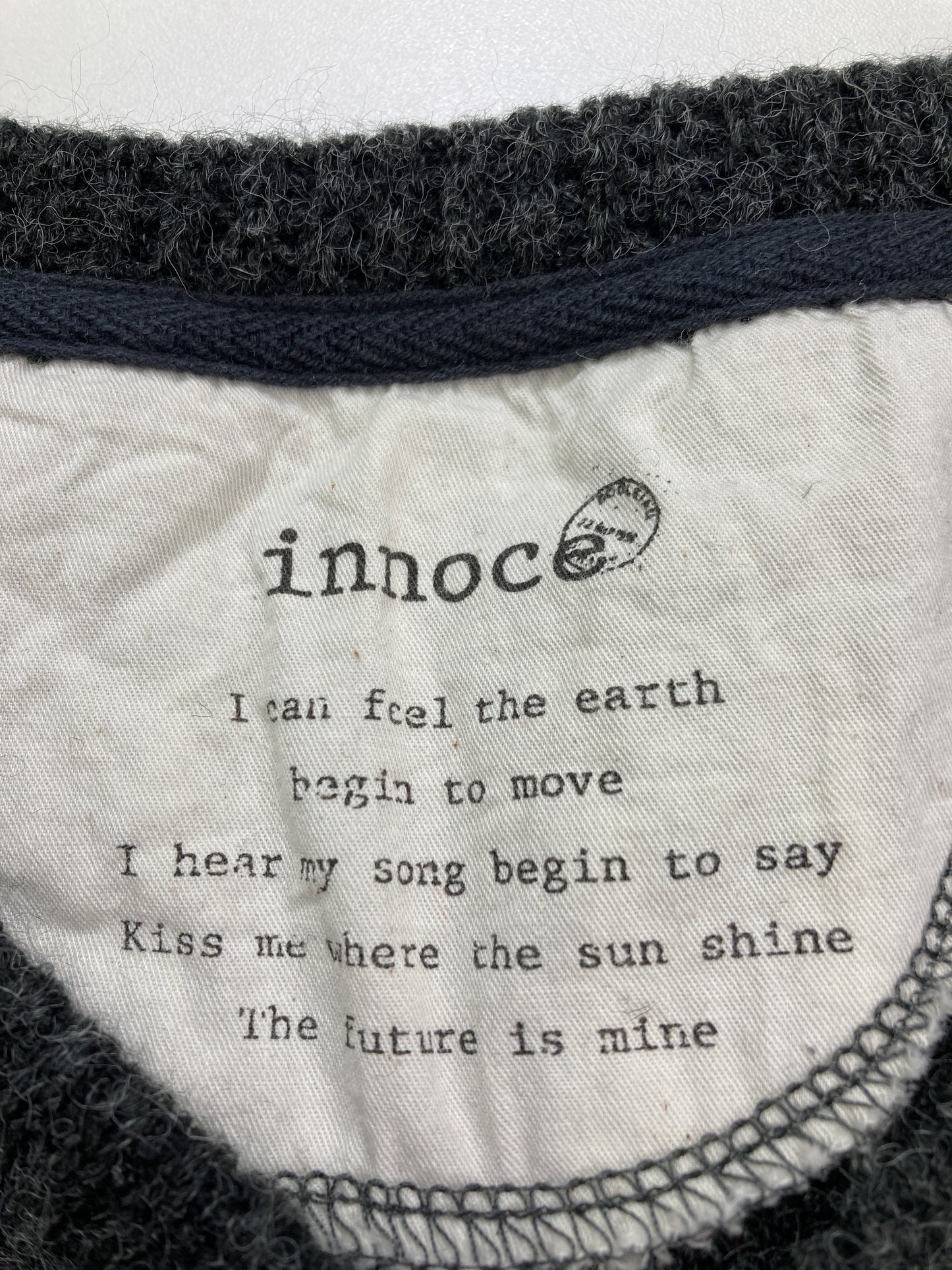 INNOCE/ニット/セーター/トップス/ブラック/L