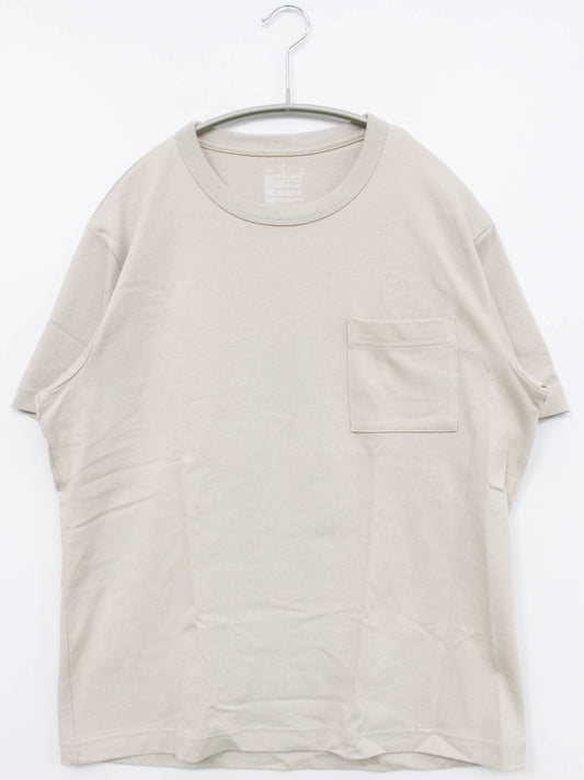 無印良品/Tシャツ/カットソー/トップス/ベージュ/L