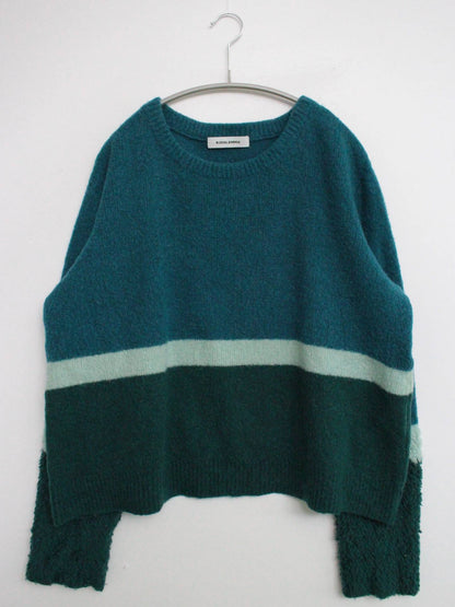 RIDDLEMMA/ニット/セーター/トップス/グリーン/1