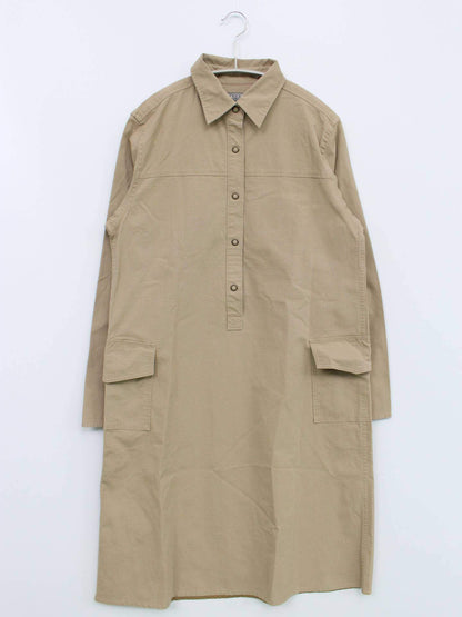 AIGLE/シャツワンピース/ワンピース/ドレス/ベージュ/M
