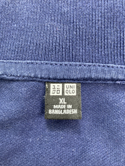 UNIQLO/ユニクロ/ポロシャツ/トップス/ネイビー/XL