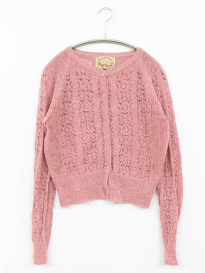 Eun/カーディガン/ボレロ/トップス/ピンク