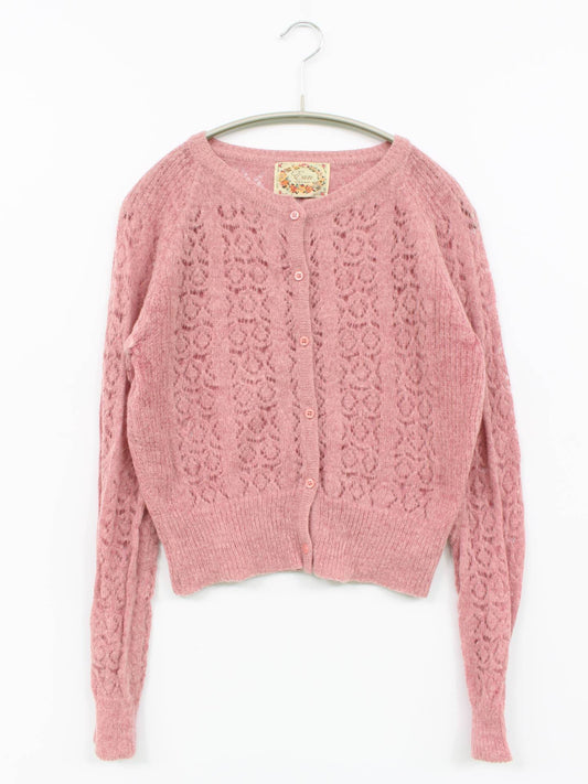 Eun/カーディガン/ボレロ/トップス/ピンク