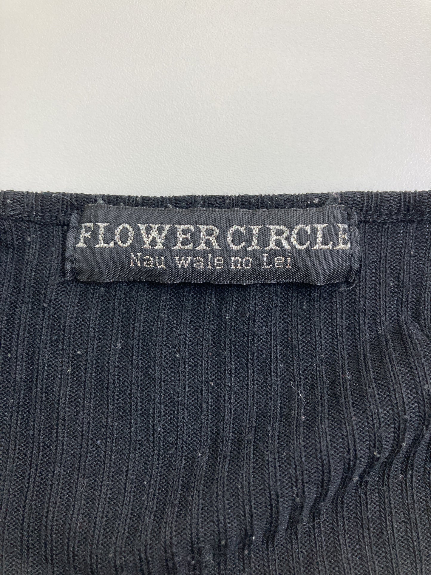 Flower Circle/ニット/セーター/トップス/ブラック/M