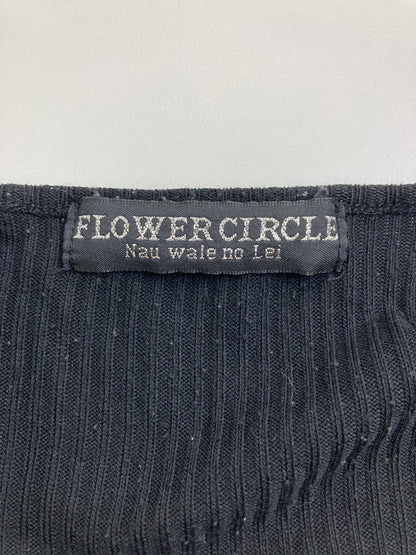 Flower Circle/ニット/セーター/トップス/ブラック/M