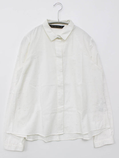ZARA/ザラ/シャツ/ブラウス/トップス/ホワイト/XS