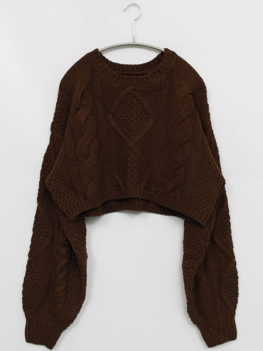 epimi epimmy/エピミエピミー/ニット/セーター/トップス/ブラウン/M