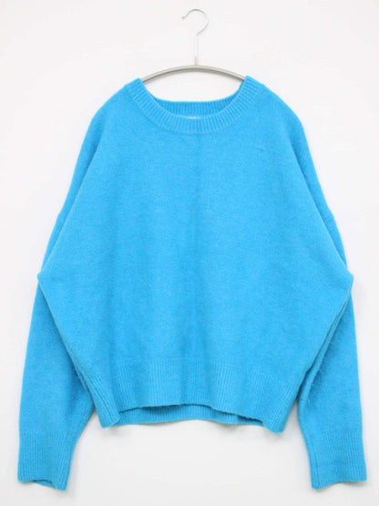 ZARA/ザラ/ニット/セーター/トップス/ブルー/L