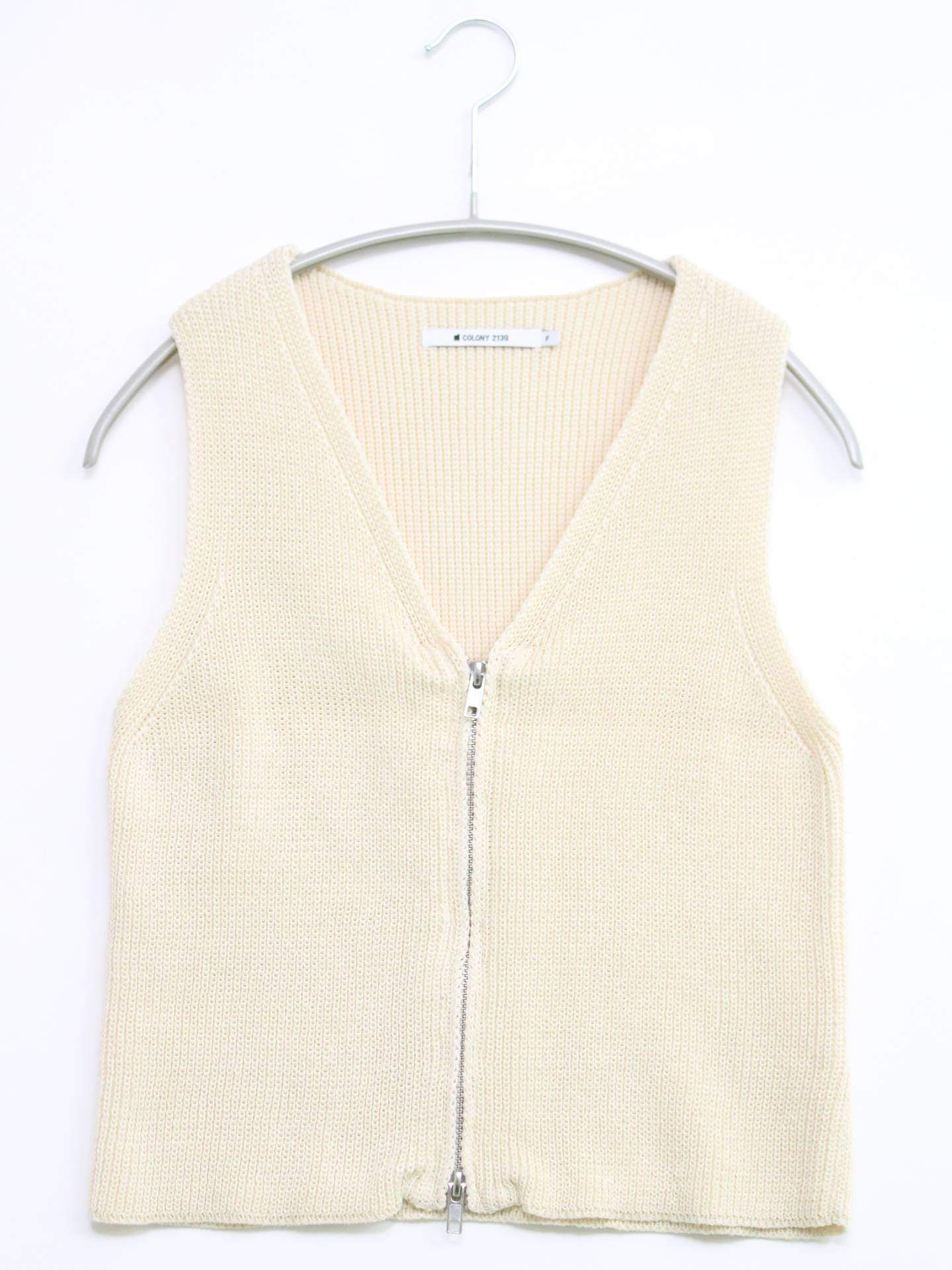 COLONY 2139/ベスト/トップス/ホワイト/F