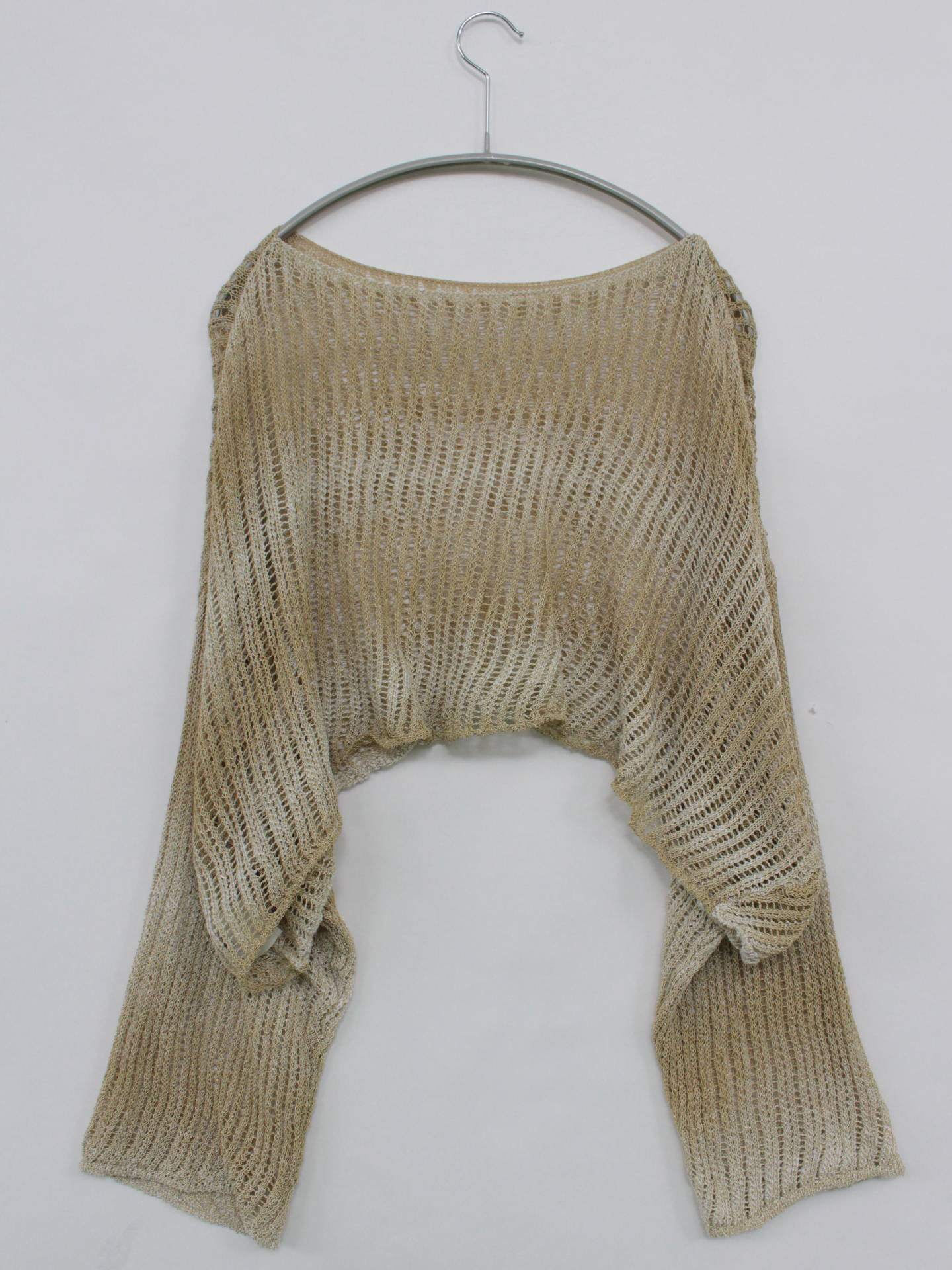 Amiur/ニット/セーター/トップス/ブラウン/F