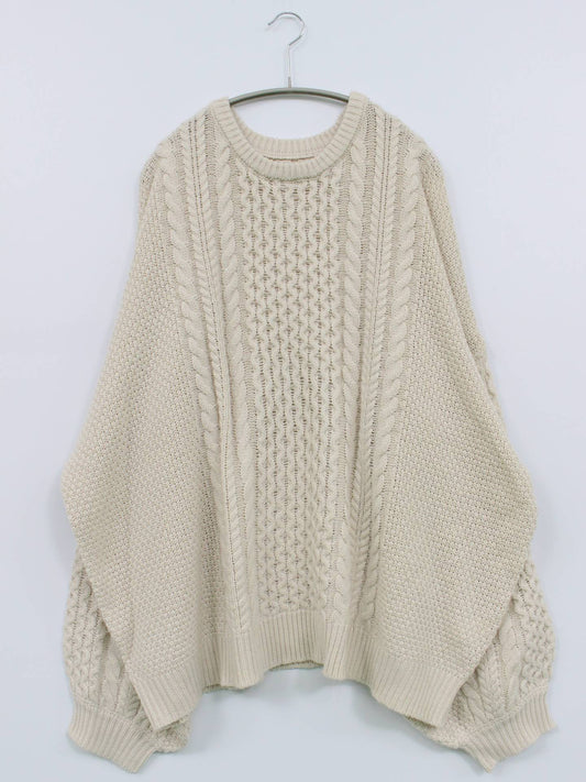 Perushu/ペルーシュ/ニット/セーター/トップス/アイボリー/L