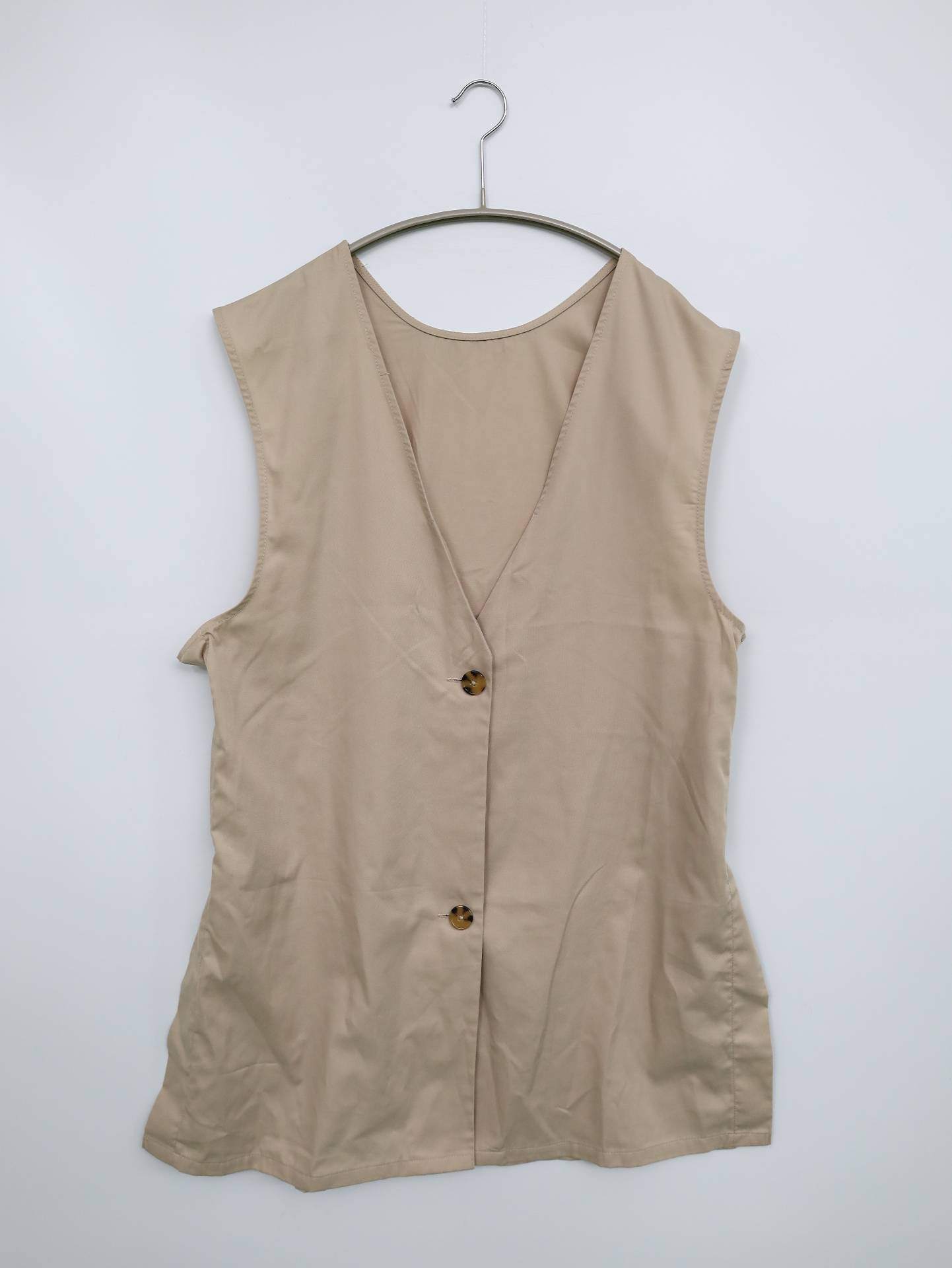 Linoluce/ベスト/トップス/ベージュ/M