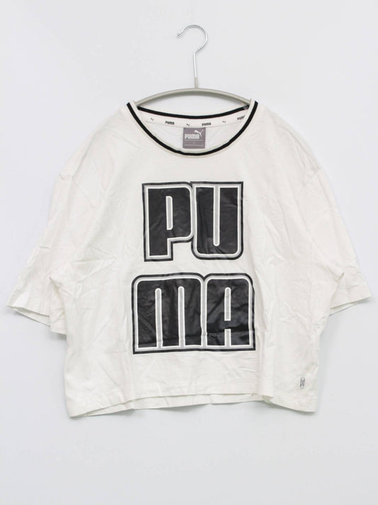 PUMA/Tシャツ/カットソー/トップス/ホワイト/L
