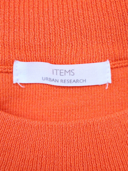 ITEMS/ニット/セーター/トップス/オレンジ/Free