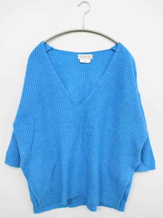 CIAOPANIC TYPY/チャオパニックティピー/ニット/セーター/トップス/ブルー/ONE