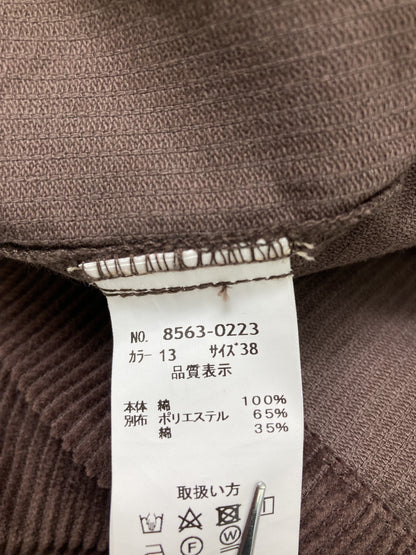 NICOLE CLUB/ジャンパースカート/ワンピース/ドレス/ブラウン/38