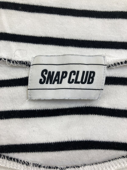 SNAP CLUB/スナップクラブ/Tシャツ/カットソー/トップス/ホワイト/L