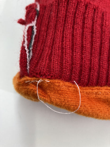 ニット/セーター/トップス/レッド