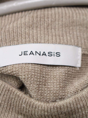 JEANASIS/ジーナシス/ニット/セーター/トップス/ベージュ/F