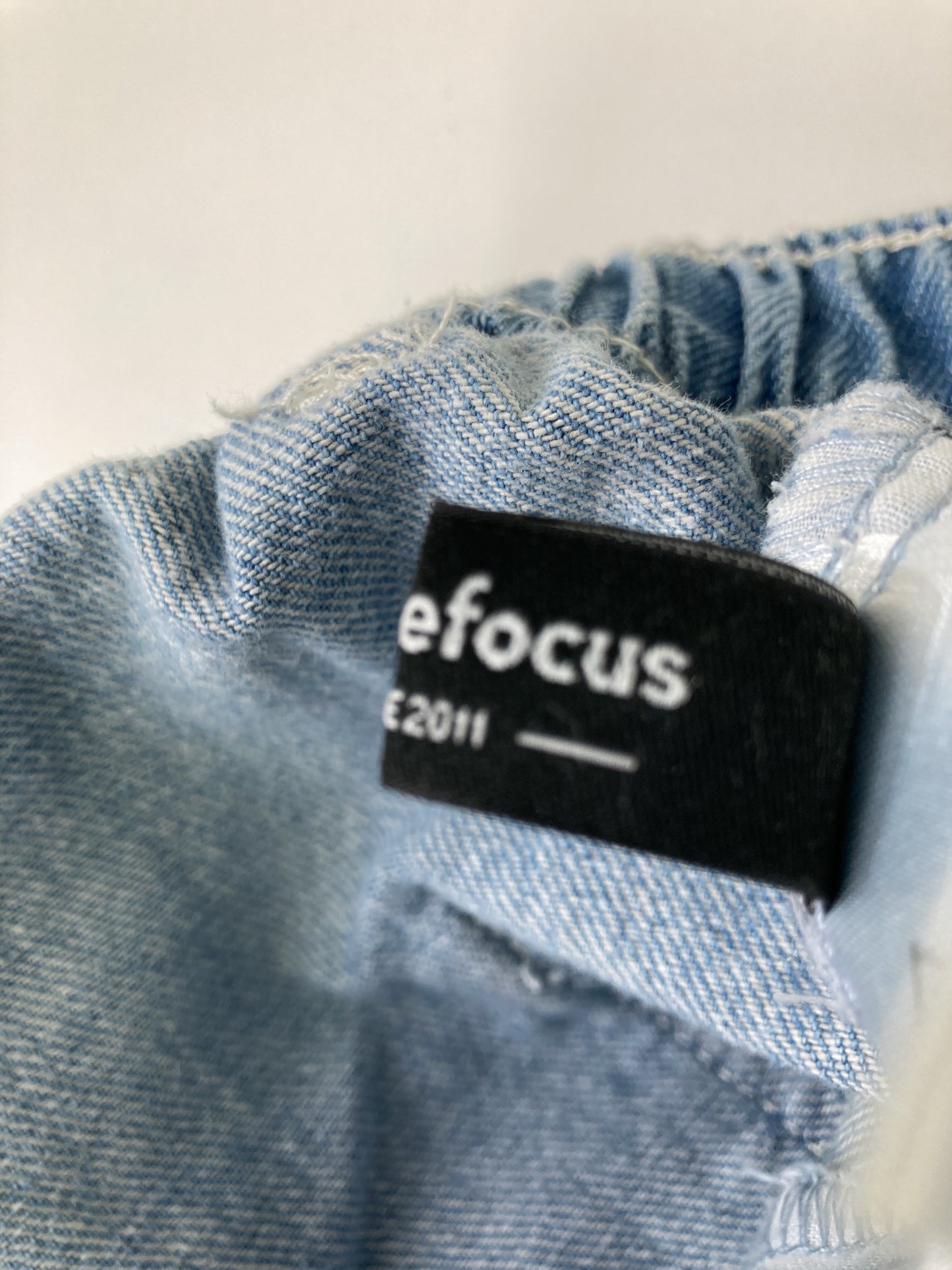 Doublefocus/ダブルフォーカス/デニムパンツ/パンツ/スカイブルー/XL