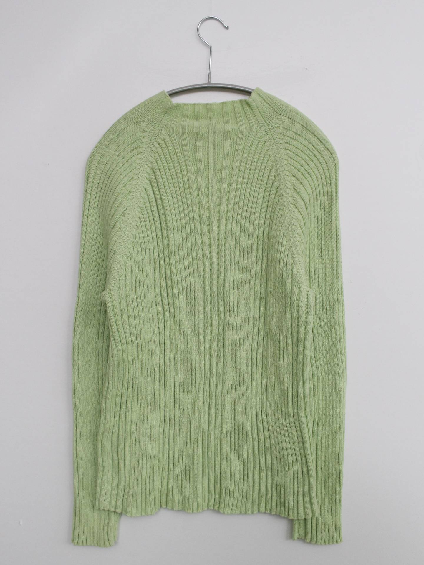 studio works/ニット/セーター/トップス/ライトグリーン/M