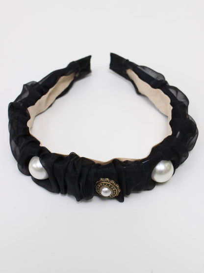 カチューシャ/ヘアアクセサリー/ブラック