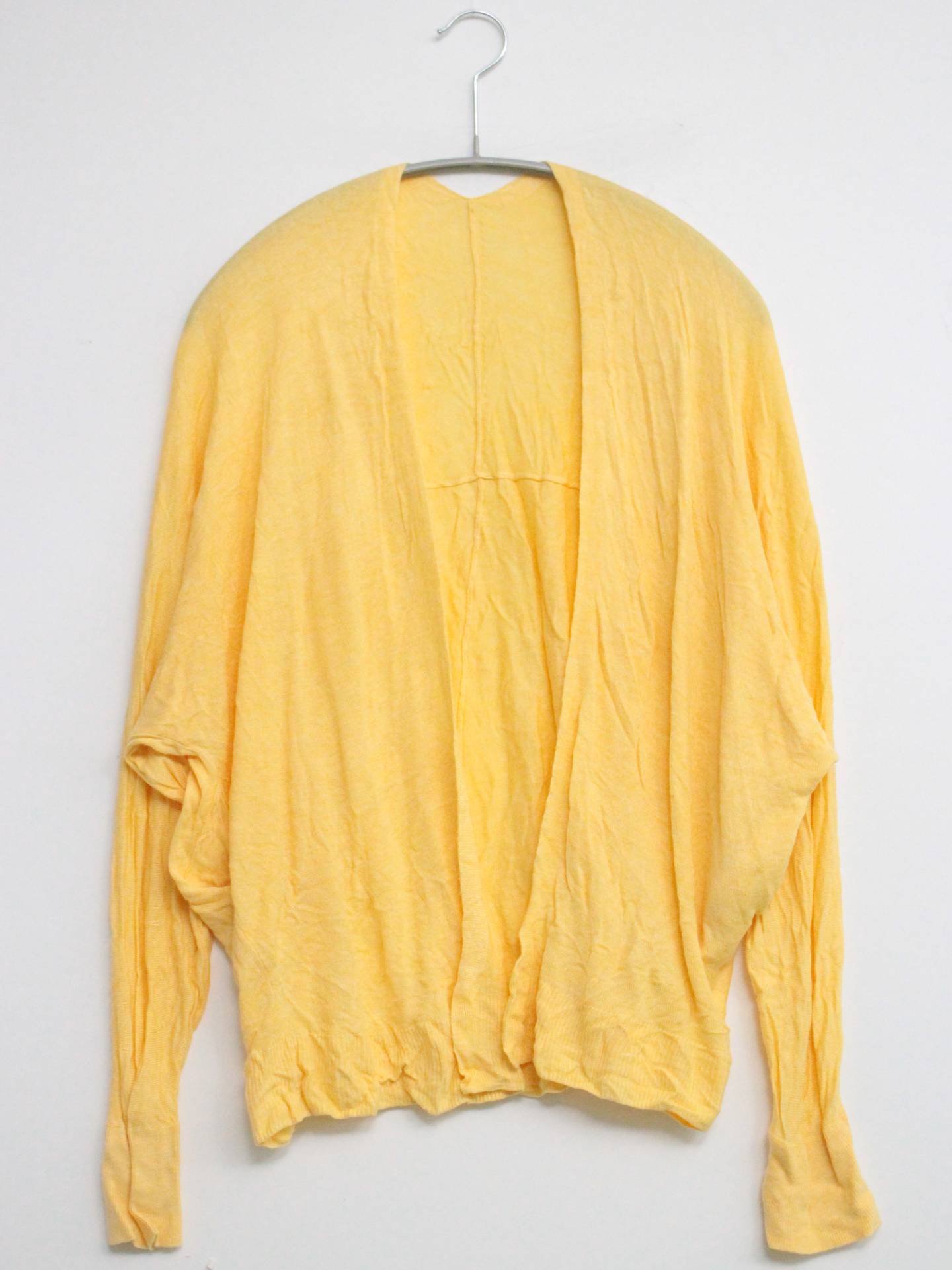 NATURAL BEAUTY BASIC/ナチュラルビューティーベーシック/カーディガン/ボレロ/トップス/イエロー/M