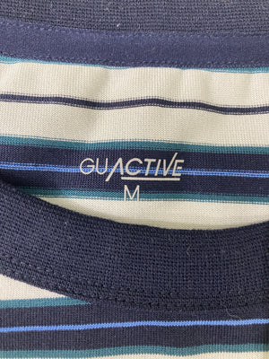 GUACTIVE/ジーユーアクティブ/Tシャツ/カットソー/トップス/ネイビー/M