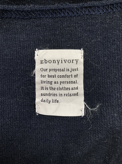 Ebonyivory/Tシャツ/カットソー/トップス/ネイビー/F