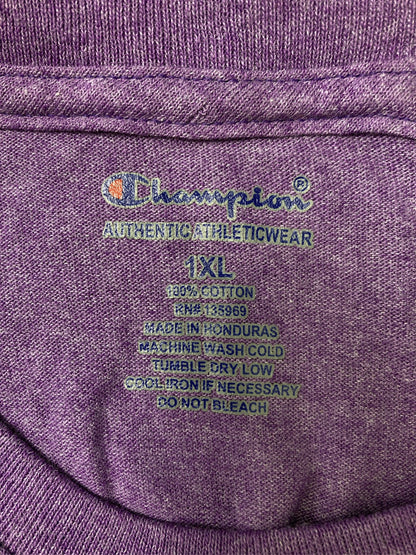 Champion/チャンピオン/Tシャツ/カットソー/トップス/パープル/1XL