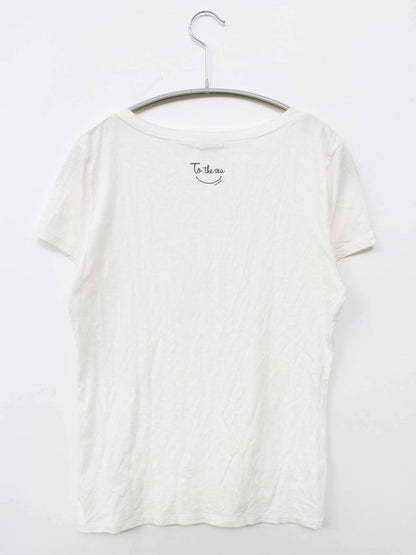 To the sea/Tシャツ/カットソー/トップス/ホワイト/F