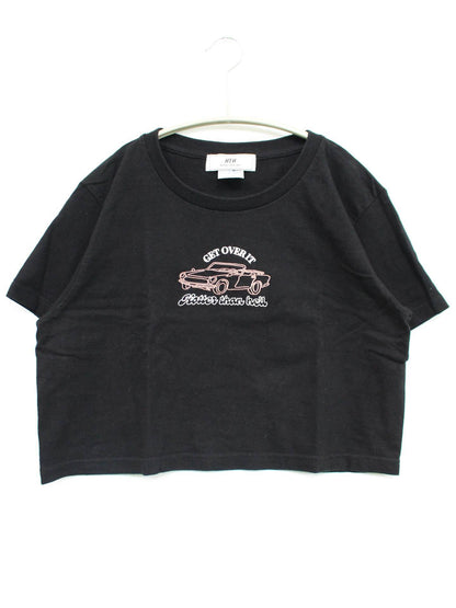 HTH/Tシャツ/カットソー/トップス/ブラック/G-M