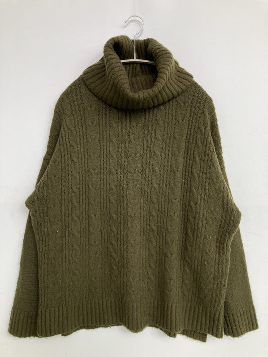 THE SHOP TK/ザショップティーケー/ニット/セーター/トップス/カーキ/F