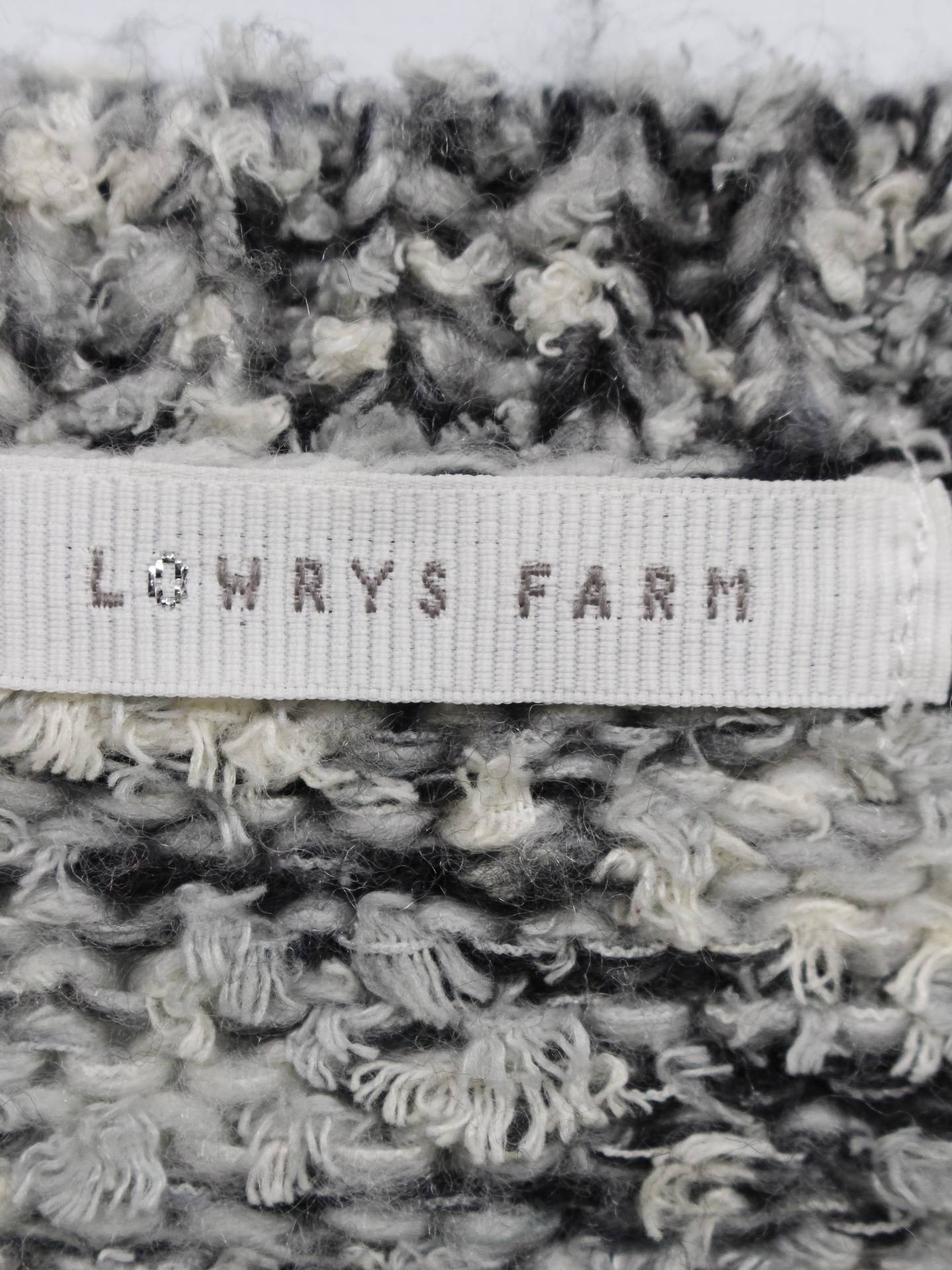 LOWRYS FARM/ローリーズファーム/ニット/セーター/トップス/グレー/F