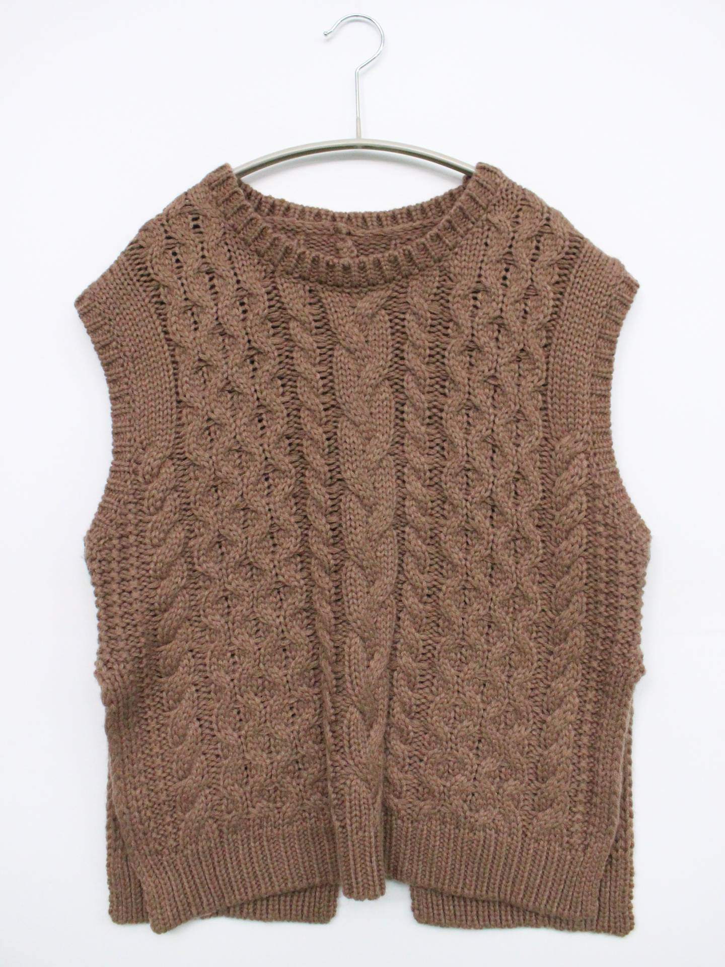 MAJESTIC LEGON/マジェスティックレゴン/ベスト/トップス/ブラウン/M