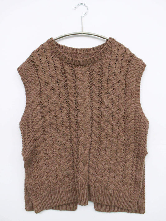 MAJESTIC LEGON/マジェスティックレゴン/ベスト/トップス/ブラウン/M