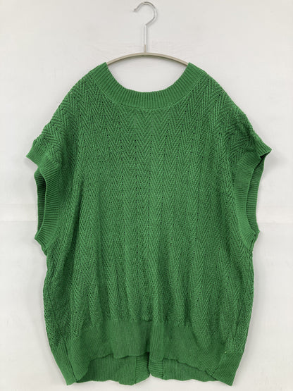 SEASON REASON by Lin&Red/シーズンリーズンバイリンアンドレッド/ベスト/トップス/グリーン/LL