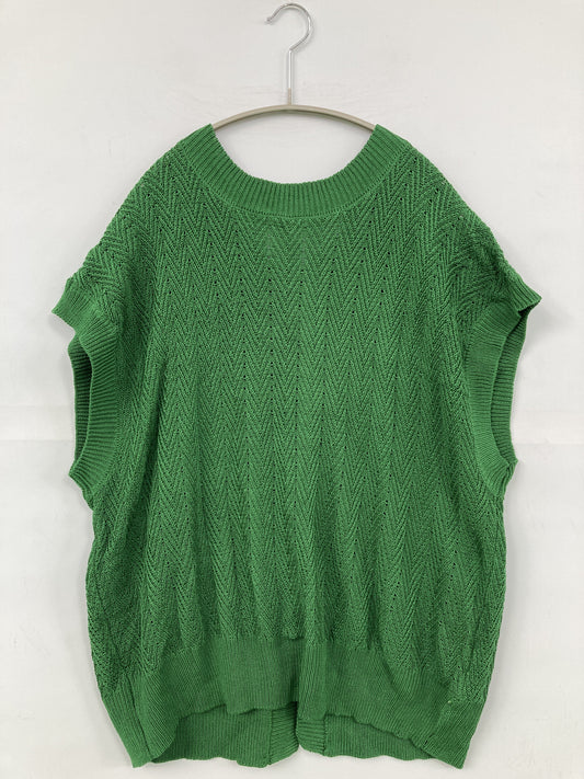 SEASON REASON by Lin&Red/シーズンリーズンバイリンアンドレッド/ベスト/トップス/グリーン/LL