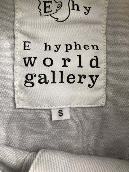 E hyphen world gallery/イーハイフンワールドギャラリー/デニムジャケット/ジャケット/アウター/グレー/S