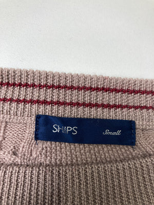 SHIPS/シップス/ニット/セーター/トップス/ブラウン/small