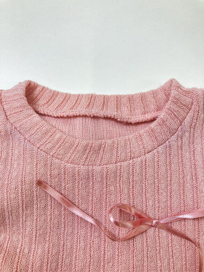 ALL DAY BBOO/オールデイプー/ニット/セーター/トップス/ピンク