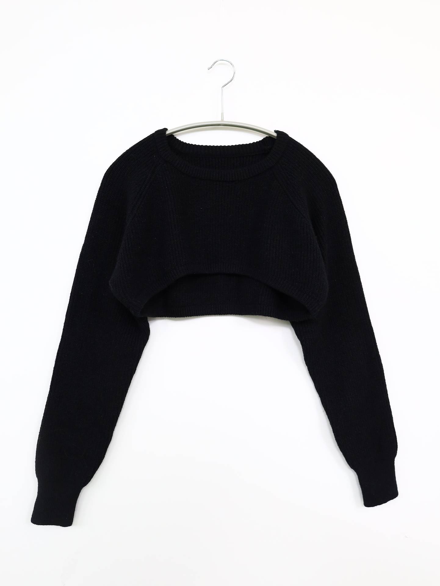 ニット/セーター/トップス/ブラック/F