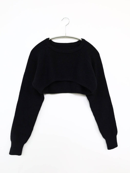 ニット/セーター/トップス/ブラック/F