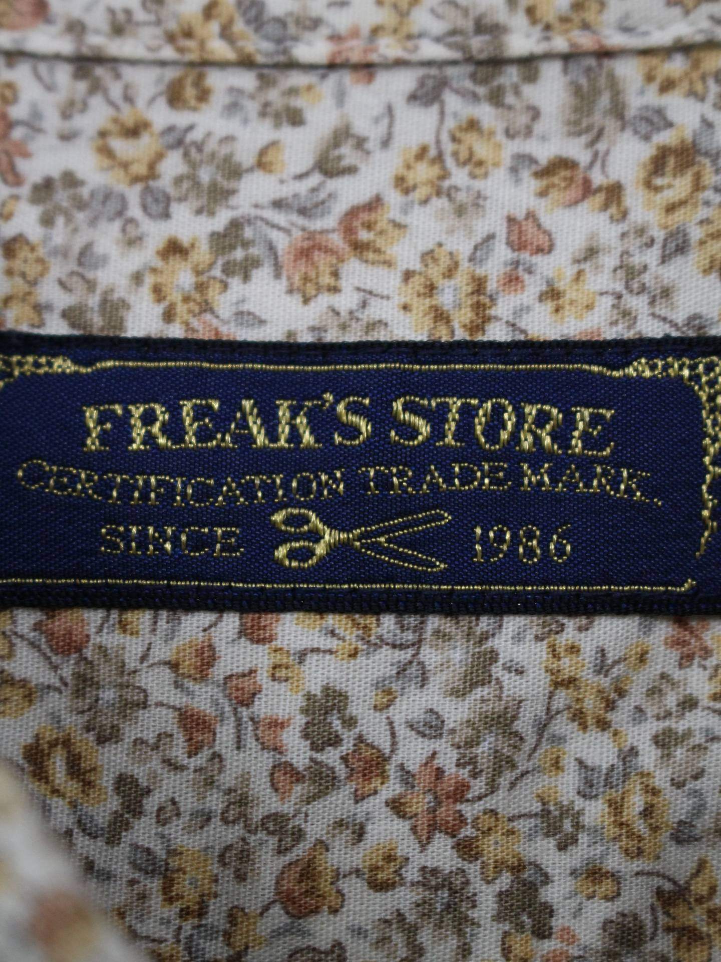 FREAK'S STORE/フリークスストア/シャツ/ブラウス/トップス/イエロー/40