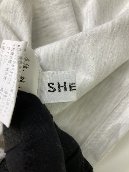 SHEENA/Tシャツ/カットソー/トップス/ホワイト
