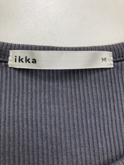 IKKA/タンクトップ/トップス/ブラック/M