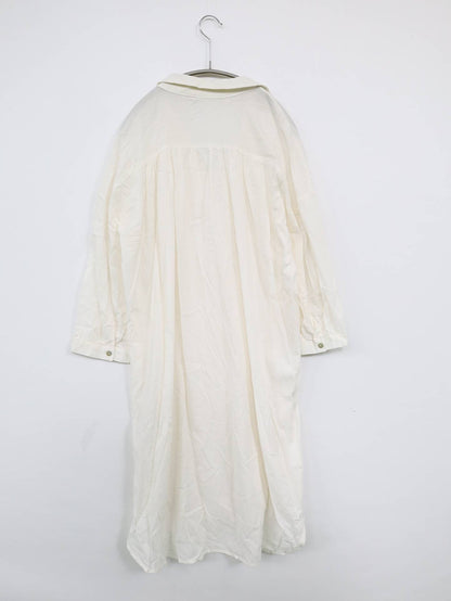 M.M.O/シャツワンピース/ワンピース/ドレス/ホワイト/M