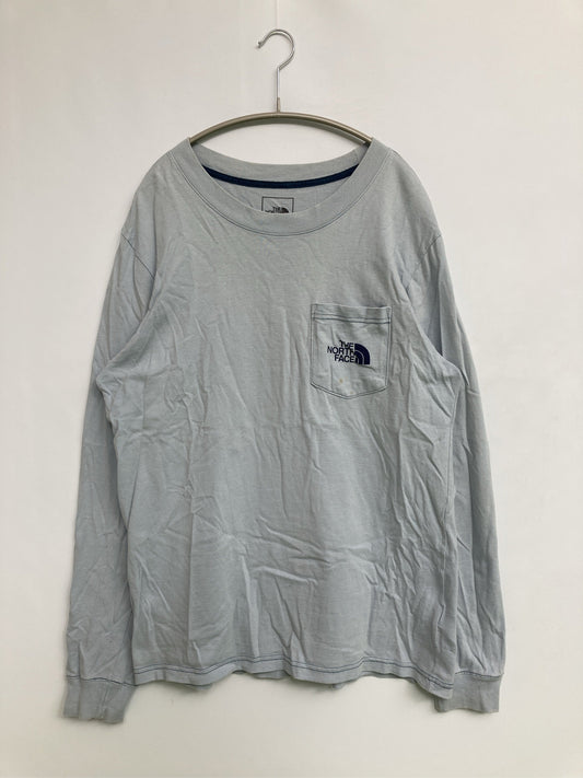 THE NORTH FACE/ザノースフェイス/Tシャツ/カットソー/トップス/グレー/M