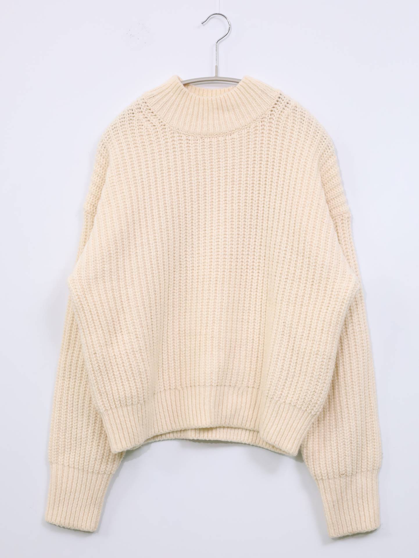 UNIQLO/ユニクロ/ニット/セーター/トップス/ホワイト/L