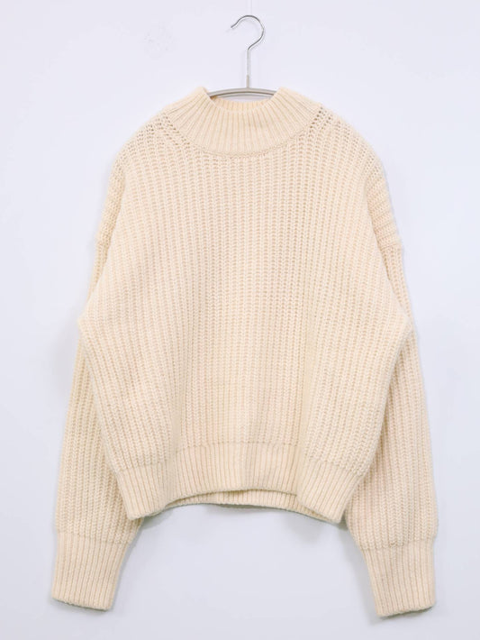 UNIQLO/ユニクロ/ニット/セーター/トップス/ホワイト/L